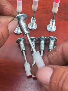 Threaded Screw M8 Gun Nail Gun Nail Silenced Wall Steel Nail Hook Ceiling