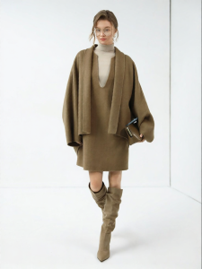 COCO BELLA | Double Faced Wool Coat Short