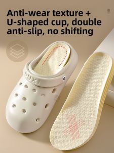 ZHIHAOEN | Wide Toe Removable Insole Soft Sole Comfort Thickened Crocs