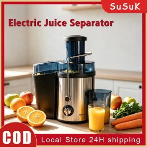 Multi-Function Portable Electric Juicer Heavy Duty Original Pulp and Juice Separation 2 Speeds Setting fruit Blender for All Fruits Vegetable Easy to Clean