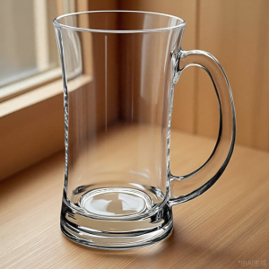 แก้วน้ำแก้วเซรามิกพร้อมก้นกรรไกรสุดหรูสำหรับใช้ในบ้าน ดีไซน์หรูหรา สไตล์เรียบง่าย ขนาดกลาง แก้วน้ำแบบลำลอง