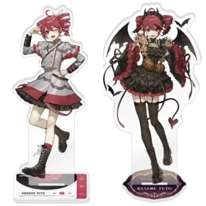 Anime Kasane Teto Acrylic Stand Figure Project Diva Anime Peripheral Cute Delicate Arrangement Room Desktop Charm Ornament New