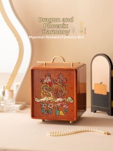 GUOLU | Wedding Jewelry Box for New Bride and Groom Engagement