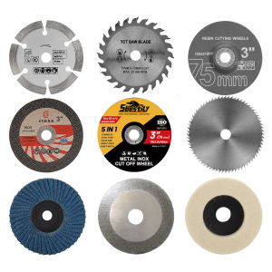 Si Fang | 9pcs Resin Cut Off Wheel Circular Saw Blade Flap Disc Grinding Wheel Wool Polishing Wheel F Cutting/Polishing Metal Woodworking