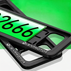 MIAOYUNJU | Car License Plate Cover For Leapmotor Blue And Green Plates