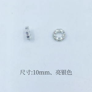 อุปกรณ์ทำเครื่องประดับ DIY ชิ้นส่วนแยกสี Zircon Strong Color ชิ้นส่วนแยก Zircon ดอกไม้ ชิ้นส่วนแยก ชิ้นส่วนอื่นๆ