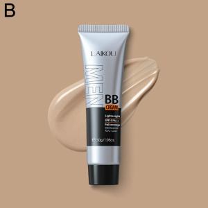 Hydrating Men BB CreamFull Coverage Facial ConcealerFace Cream Evens Skin Tone Oil Control and Cover FlawsMakeup Foundation