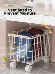 QIMAHUANGZI | Portable Large Capacity Under Desk Storage Rack