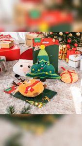 【Hurt】COD ตุ๊กตาสอดไส้แคทนิป ของเล่นแมว กัญชาแมว มาทาบิ Catnip คริสมาสต์ สัตว์เลี้ยง