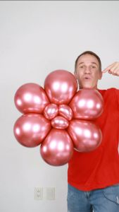 Balon Latek Chrome Double Metalik isi ( 50 PCS) 12 Inch/ Latex chrome metalik