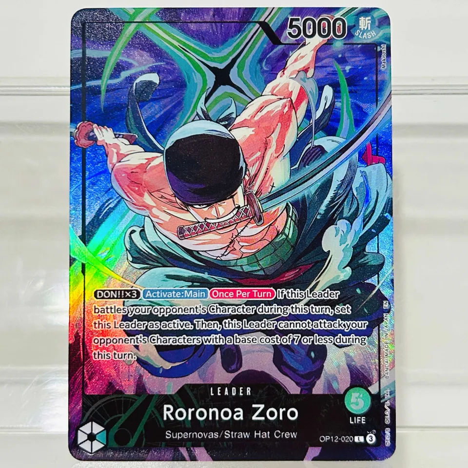 Bandai | One Piece Roronoa Zoro OP12-020 English Version