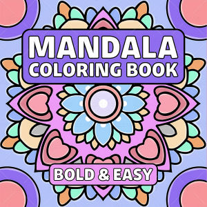 Mandala Coloring Book for Adults Featuring Cute Cozy Daily Activities for Relaxation (Cozy Spaces Coloring)