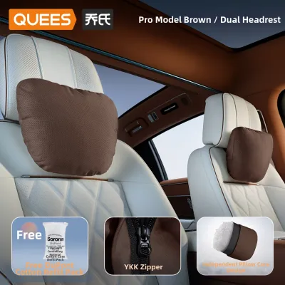 QUEES | Car Neck & Lumbar Support Pillow