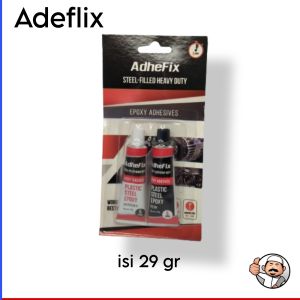 Dextone lem epoxy adhesive 5 menit 48 gr plastik steel 2 komponen COD