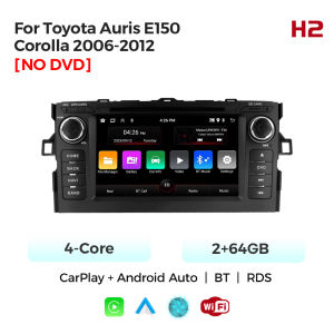 MEKEDE NaviFly Multimedia Player For Toyota Auris E150 Corolla 2006-2012 Wireless CarPlay Android Auto BT WIFI GPS Car Head Unit