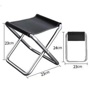 Ghế Gấp Gọn Nhẹ Mini Di Động Dùng Ngoài Trời Có Túi Đựng Thích Hợp Cho Du Lịch Và Cắm Trại