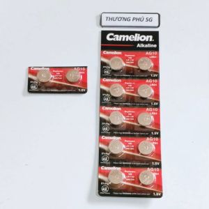 Pin AG10 LR1130 G10 LR54 189 GP89A 389 SR1130W LR54 / Pin 1.5V CAMELION Alkaline