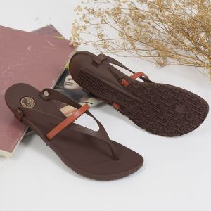 Sandal Jepit Karet Dewasa Perempuan Camou Korean Style Model Sekarang 2023 Viral Sabina Nougat