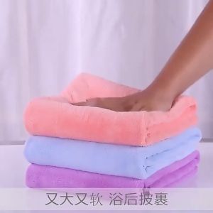 Towel 2 in 1 Luxury Large Towel Set tuala mandi dewasa serap air towel bath 2 in 1 towel gift (Bath Towel + Face Towel) tuala hotel tuala muka 毛巾 浴巾 吸水 不掉毛