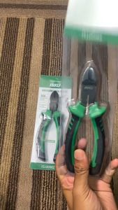 ISKU Tang Potong Kawat Kabel 6" Wire Cutter Plier CR-V Steel 55# Professional Berkualitas