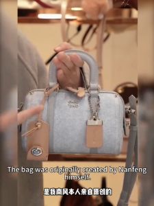 Chio2nd 2024 new platinum Blue Sea Pillow Bag Womens Tote All-in-one tote shoulder crossbody bag