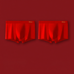 MiiOW | Red Bridal Gift Mens Boxer Shorts