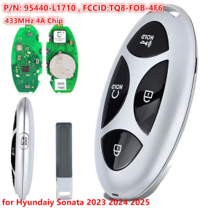 95440-L1710New Smart Remote Key Fob for Hyundaiy Sonata 2023 2024 2025 2026 FCCID:TQ8-FOB-4F6 433M 4A Chip