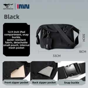 SEPTWOLVES | Fashionable Large Capacity Men and Womens Messenger Bag