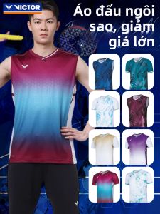 Victor | Đồng Phục Cầu Lông Nam Kiểu Sao Chống Thấm Nhanh