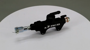 ปั๊มกระทุ้งหลัง RCB E12 (R) 14mm. ปั๊มเบรกหลัง RACING BOY แท้ ระยะห่างระหว่างรูน๊อต 5 ซม. ใส่รถได้ทุกรุ่น ปั๊มกระทุ้งเบรกหลัง