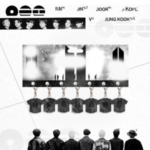 CL30 7PCS/Set BTS Acrylic Keychain WORLD TOUR ARIRANG Pendant Durable Charm For Bags Car  Keys 30CL