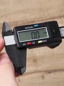 Thước Kẹp Kỹ Thuật Số 150mm Thước Đo Điện Tử Bằng Sợi Carbon Thước Vernier Micromet Dụng Cụ Đo Dùng Cho Chế Tác Gỗ Thước Nhựa