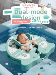 GWYNET | Anti-Tipping Swim Ring for Babies Aged 0-5+ Years