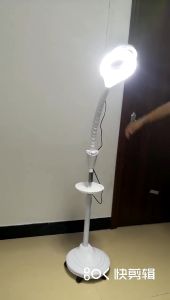 8X Beauty Salon LED Magnifying Glass Eyelash Makeup Lamp Len 360° Rotating Facial Nail Tattoo Light Home Use Dentist 美容灯