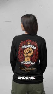 Kaos Perantau Indonesia Katun Combed 24s: Semangat Pejuang Rantau