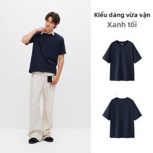 Semir | Áo Thun Nam Cổ Tròn Tay Ngắn Màu Đơn