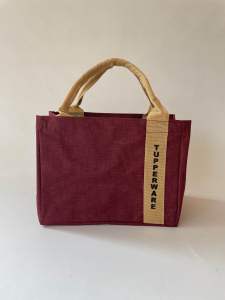 Casual Denim Totte Tupperware (zipper bunga es)