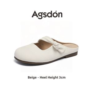 Agsdon | Mary Jane Flat Slipper Shoe