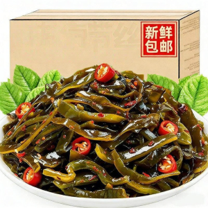Spicy Ready-to-Eat Seaweed Strips