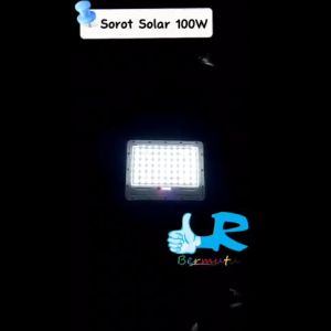 LED Sorot Solar 300w Komplit 200w Lampu Led 300 Watt Tenaga Surya 100w