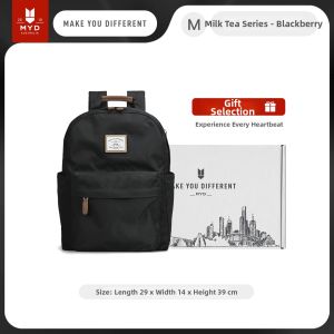 MYD | Lightweight School Travel Commuter Backpack For Female Students