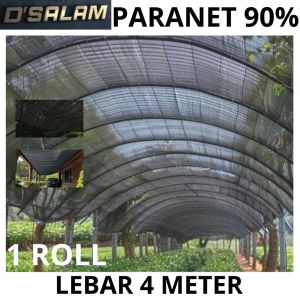 PARANET 90 PERSEN LEBAR 4 METER ( Panjang 100 METER ) - Dekorasi Taman - Paranet Peneduh anti UV