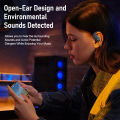 Orashare OW02 OWS Bluetooth Earphone Open Ear TWS Earbuds Open Earbuds Design Earhook Low-Frequency Enhancement Wireless Earphones Bluetooth 5.3 Earbuds for Outdoor. 