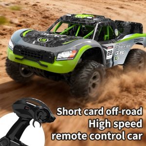 JDD[Fast Delivery][Original Available]JJRC Q229 1/10 large proportionof short truck off-road high-speed vehicles Brushed  4WD Remote Control Short Truck Off-Road Simulation Car with Lights High-Speed ​​Off-Road RC Toy