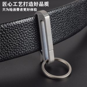 Móc Khóa Đai Hợp Kim Titan Bền Bỉ Cho Quần Ống Rộng Thoải Mái Thích Hợp Cho Người Lớn Sử Dụng Tại Nhà Sinh Viên Khóa Móc Khóa Quà Tặng Chất Lượng Cao