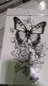 HIGH QUALITY WATERPROOF BODY ART TEMPORARY FULLSLEEVE TATTOO