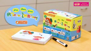 แฟลชการ์ดสะกดคำ 200 ดำพื้นฐานสำหรับเด็ก แก้ปัญหาเด็กอ่านไม่ออก เขียนไม่ได้ Babyboss Books&Toys