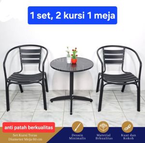 PROMO KURSI SENDER ALMUNIUM KOKOH ANTI PATAH BERKUALITAS TERMURAH