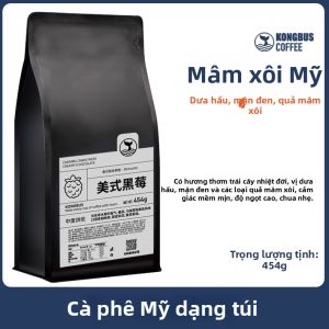 KONGBUS COFFEE | Hỗn Hợp Cà Phê Đậu với Hương Mâm Xôi 454g