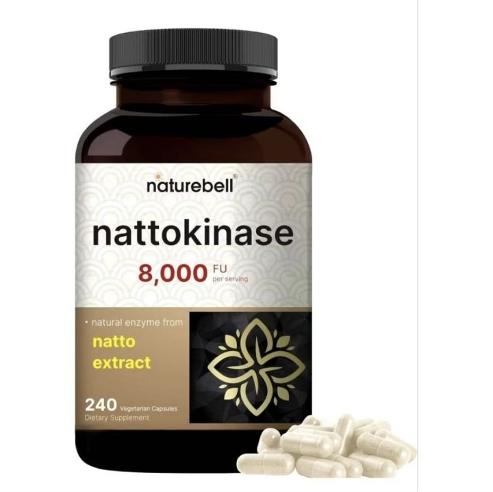 NatureBell Nattokinase 8 000 FU 240 Capsules Lazada Thailand naturebell-nattokinase-8-000-fu-240-capsules-lazada-thailand